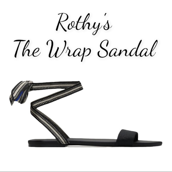 NWOT Rothy's The Wrap Sandal In Cosmos (Retired) - Picture 1 of 14